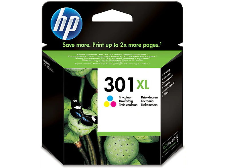HP 301XL Cyan - Magenta - Jaune - Image 7