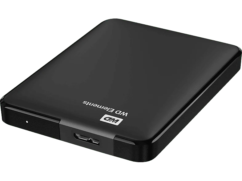 WESTERN DIGITAL Disque dur externe Elements Portable 1 TB Noir (WDBUZG0010BBK-WESN) - Image 8