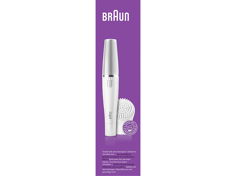 BRAUN Épilateur visage - Brosse nettoyante visage Face (SE810) - Image 9
