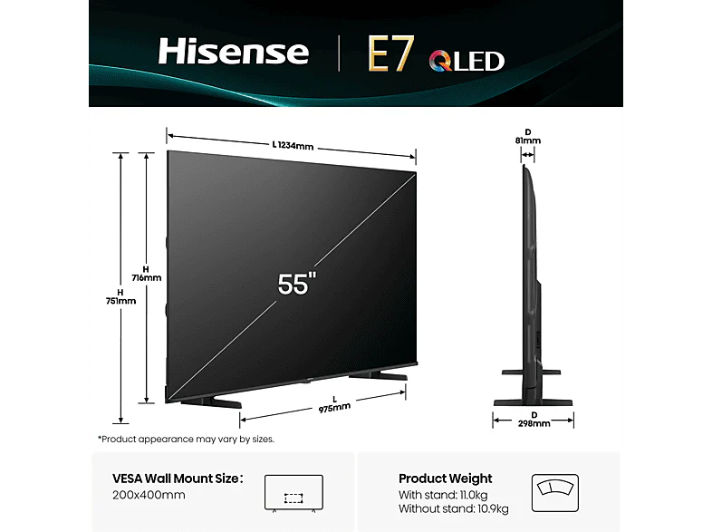 HISENSE 55E71Q QLED 55" Ultra HD 4K (2025) - Image 14