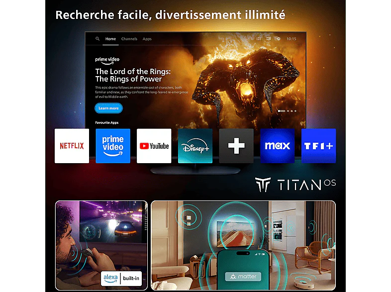 PHILIPS 55PUS9000 4k QLED Ambilight TV 55 inch (The One - 2025) - Image 29