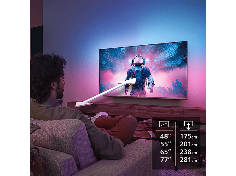 PHILIPS 65OLED760 4k OLED Ambilight TV 65 inch (2025) - Image 17