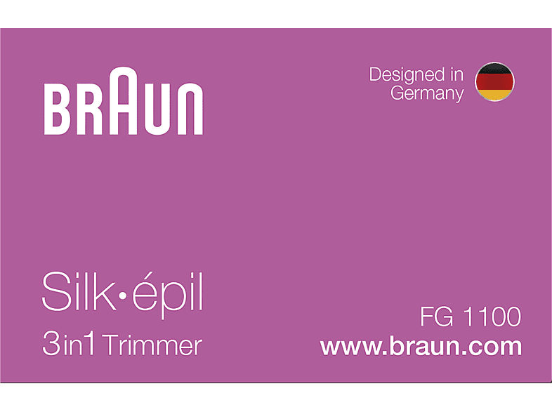 BRAUN Tondeuse bikini Silk-épil (FG1100) - Image 21